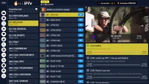 hot iptv ui